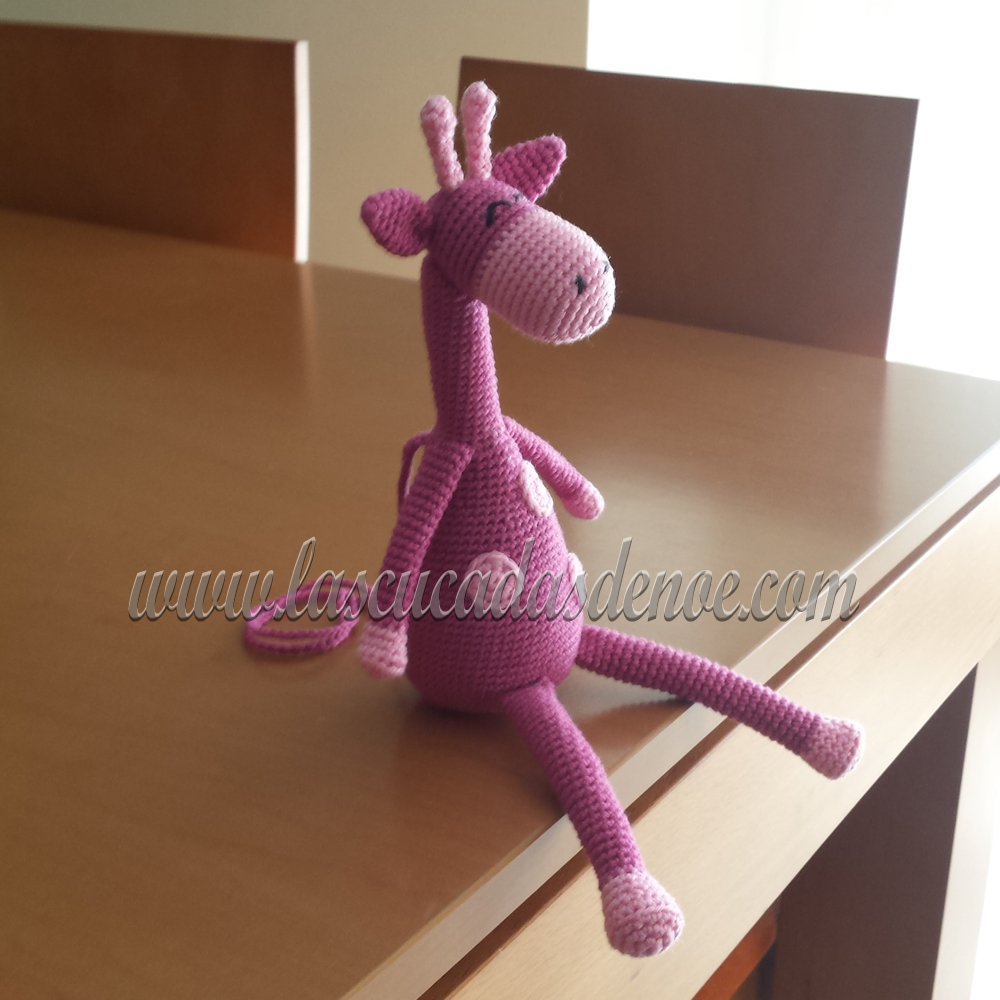 Amigurumi jirafa