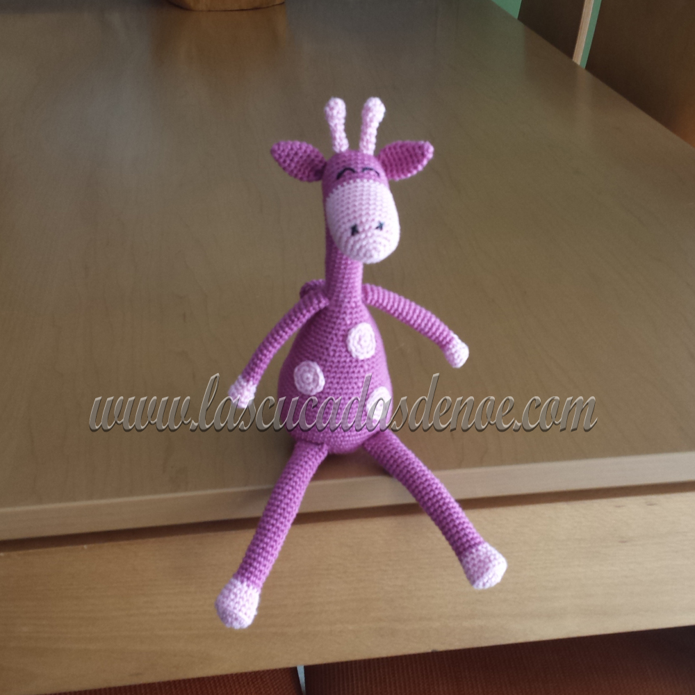 Amigurumi jirafa