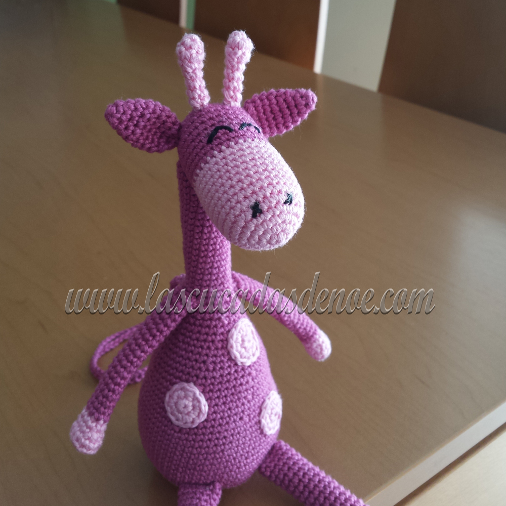 Amigurumi jirafa