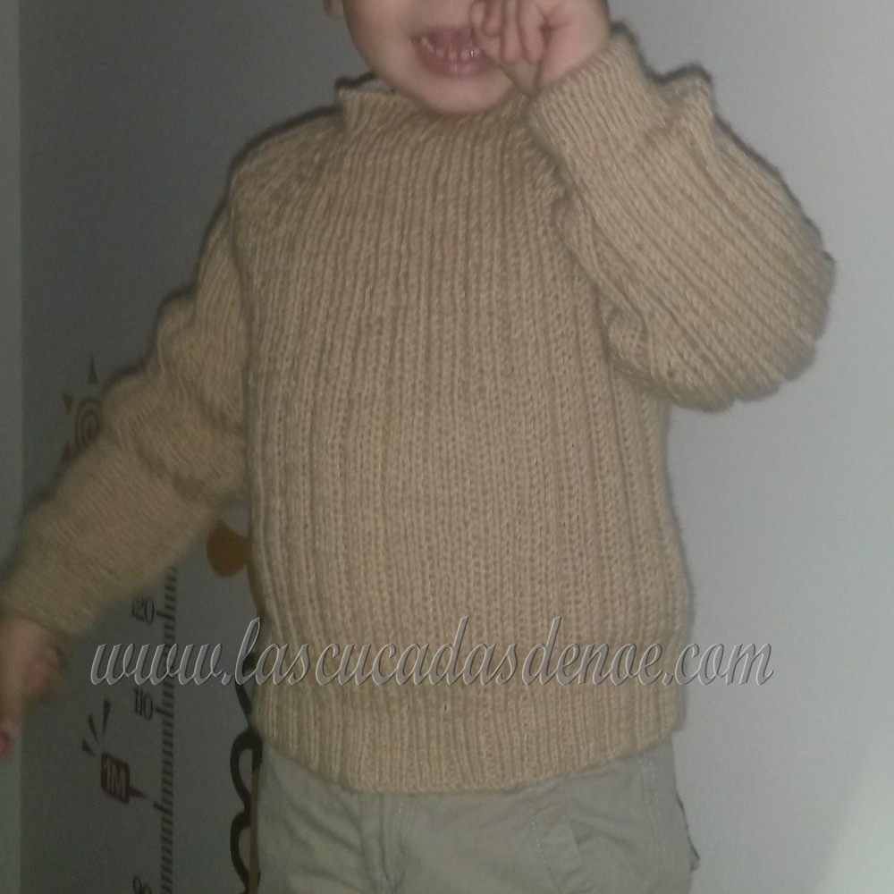 Jersey de punto canal� para ni�o de 2 a�os